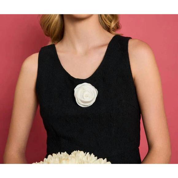 NEW SISTER JANE serene rose mini dress in black - Picture 6 of 6